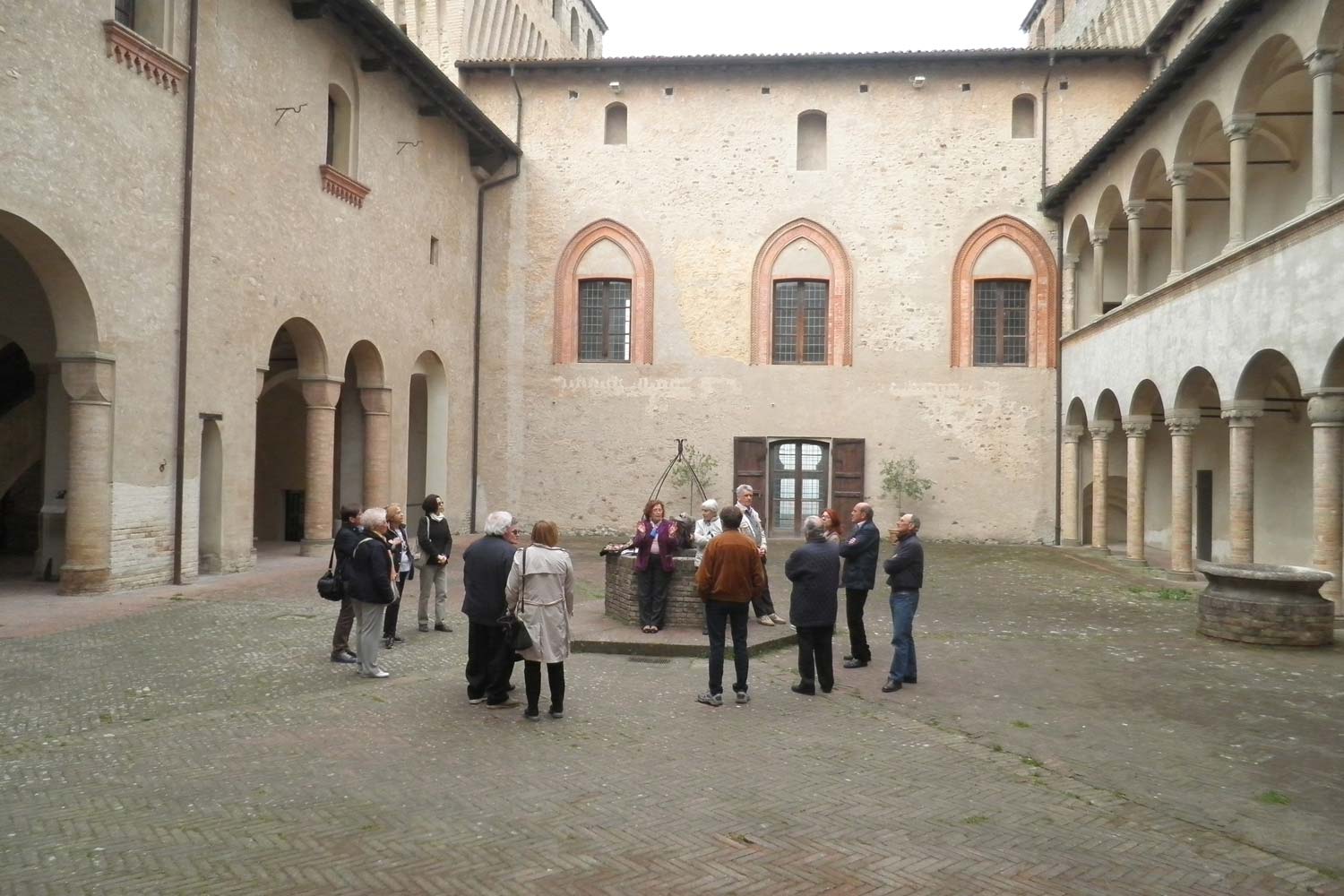 Rosso Farnese: Torre Chiara e Sala Baganza