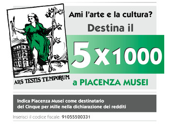 Cinque per Mille a Piacenza Musei