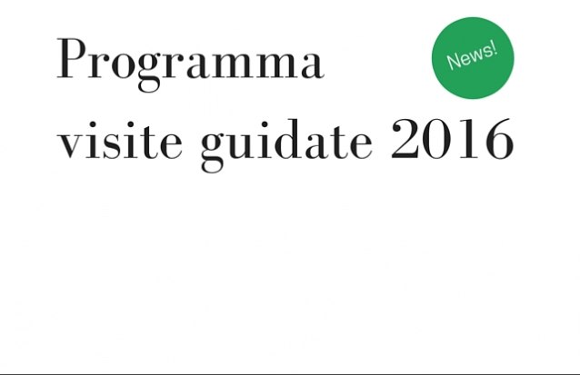 Programma visite guidate 2016