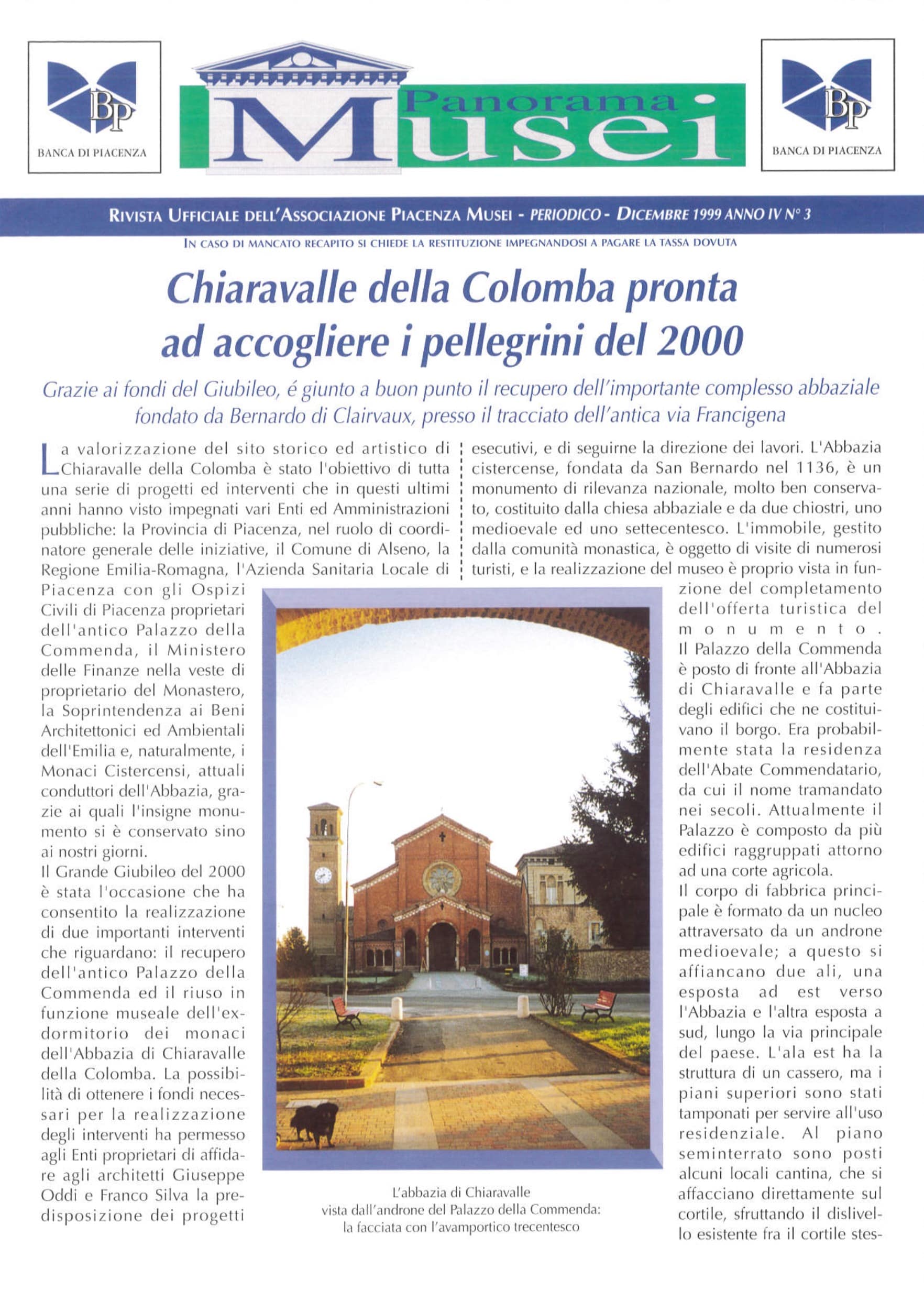 Panorama Musei Dicembre 1999