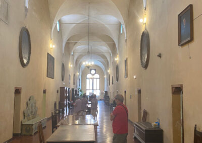 visita guidata convento olivetano piacenza interni
