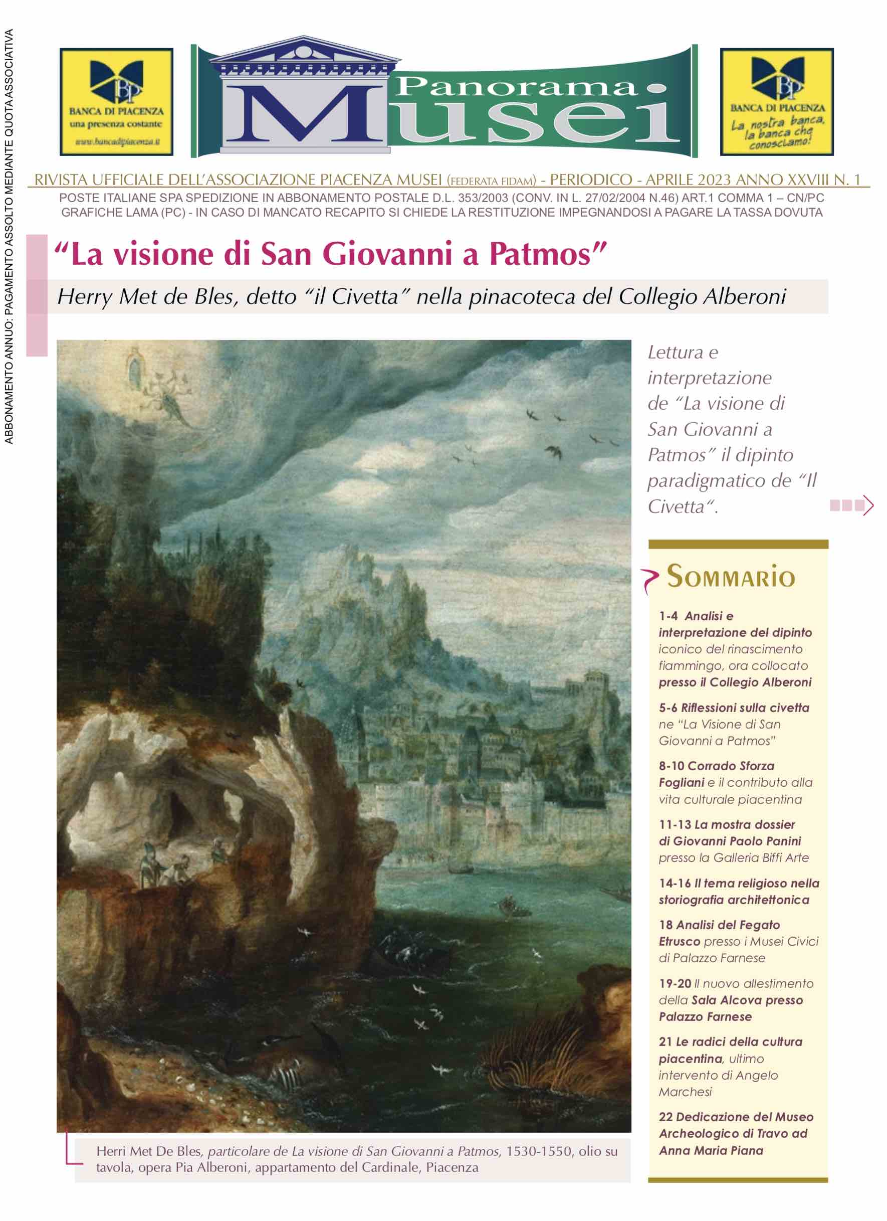 Panorama Musei Aprile 2023